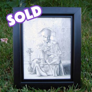 SOLD - Mr. Caterpillar - Original Pencil Drawing