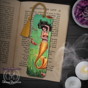 Koi Mermaid Bookmark