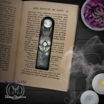 Luna Moth Bookmark