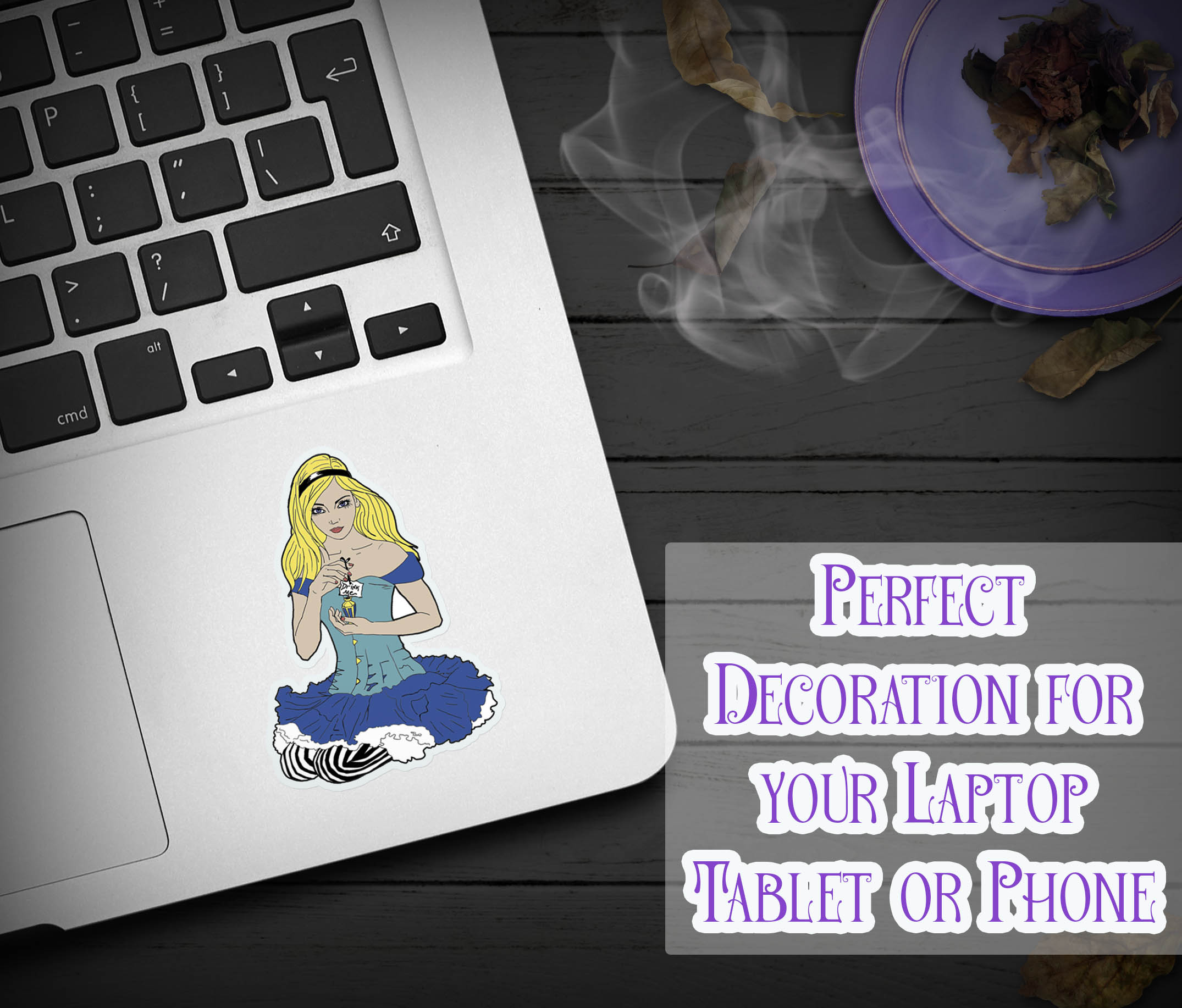 Alice in Wonderland Sticker - Image 3