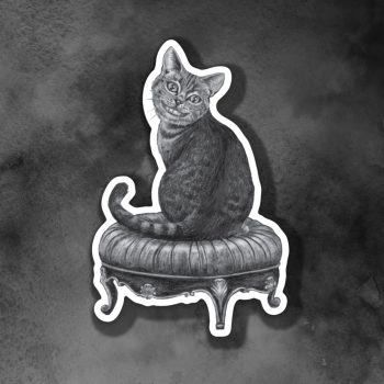 Cheshire Cat Sticker
