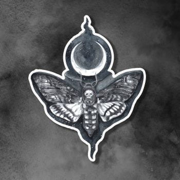 Death Moth Sticker