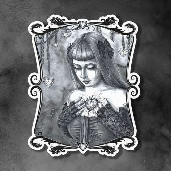 Diamond April Birthstone Sticker