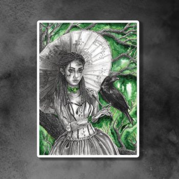Emerald May Birthstone Sticker