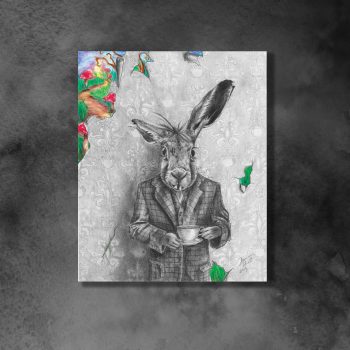 March Hare Sticker