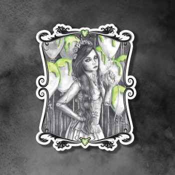 Peridot August Birthstone Sticker