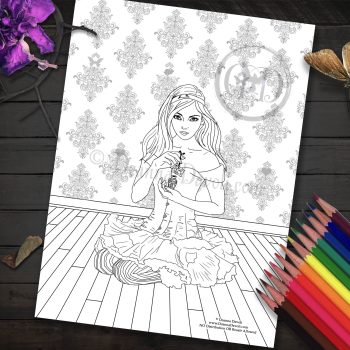 Alice - Coloring Page