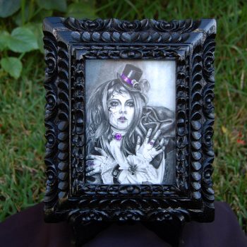 Amethyst - Original Pencil Drawing