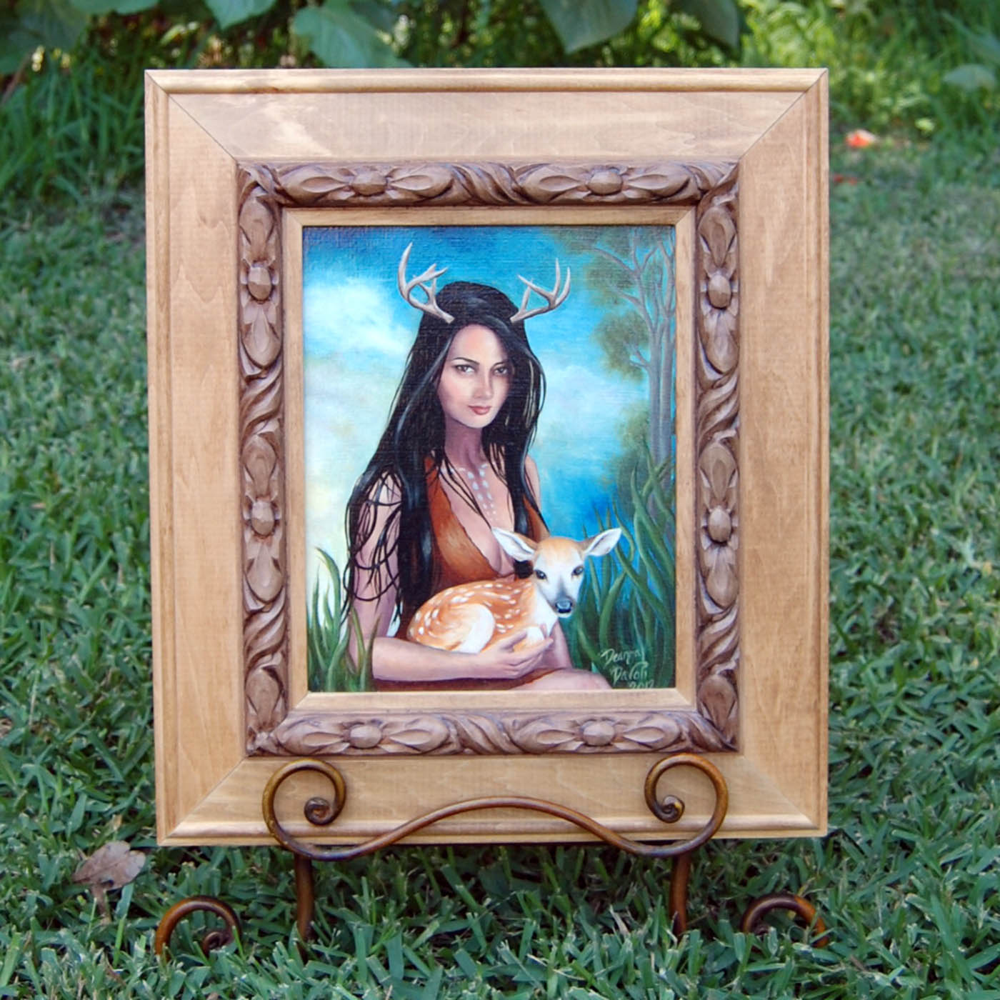Deer Sidhe - Original Oil Painting