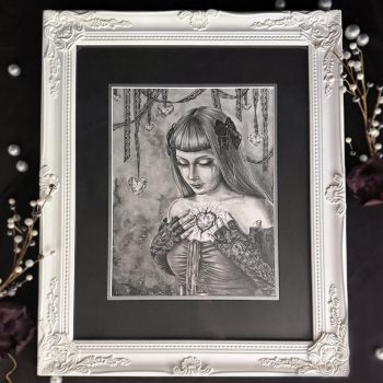 Diamond - Original Pencil Drawing