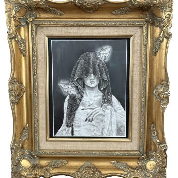 1 Veil of Moths - Original Pencil Drawing
