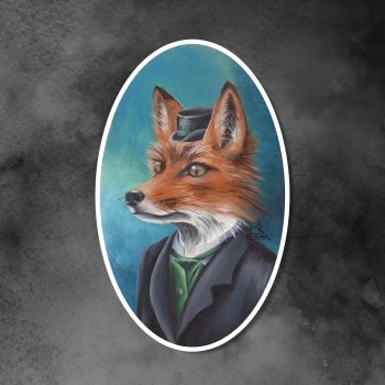 Mr. Fox Sticker